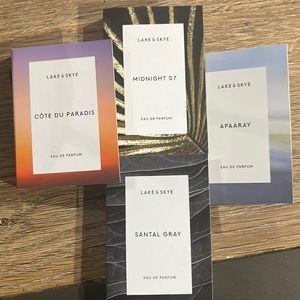 Lake & Skye Eau de Parfum Sample Size Set of 4